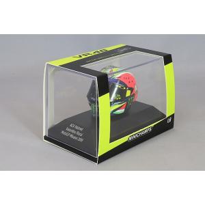 ミニチャンプス 1/8 AGV ヘルメット V.ロッシ 2019 モトGP ミサノ｜kidbox