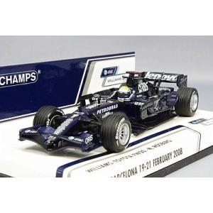 ミニカー/完成品 ミニチャンプス 1/43 AT&amp;T ウィリアムズ トヨタ FW30 F1 2008...