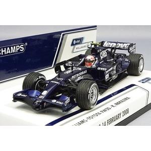 ミニカー/完成品 ミニチャンプス 1/43 AT&amp;T ウィリアムズ トヨタ FW30 F1 2008...