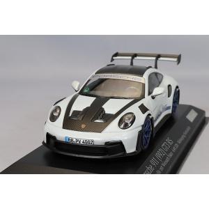 ミニチャンプス 1/43 ポルシェ 911 (992) GT3 RS 2022 グレーメタリック/ブルーホイール｜kidbox