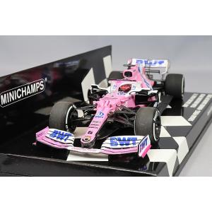 ☆ ミニチャンプス 1/43 BWT レーシング ポイント F1 チーム メルセデス RP20 2020 F1 サヒールGP ウィナー #11 S.ペレス 【レジン製】｜kidbox