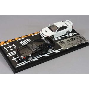 モデラーズ 1/64 頭文字D セットVol.18 中里毅 スカイラインGT-R(BNR32) &amp; ...