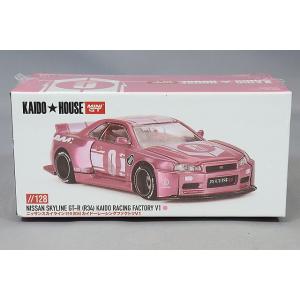 KAIDO HOUSE x TSM ミニGT 1/64 日産 スカイライン GT-R R34 KAI...