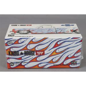 KAIDO HOUSE x TSM ミニGT 1/64 シボレー シルバラード デューリー ファイヤー V2 (左ハンドル)