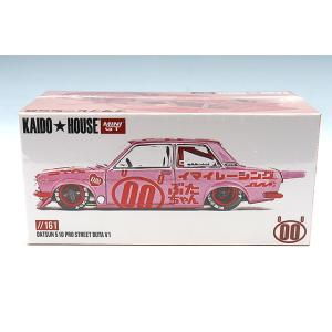 KAIDO HOUSE x TSM ミニGT 1/64 ダットサン 510 プロストリート ぶた V...