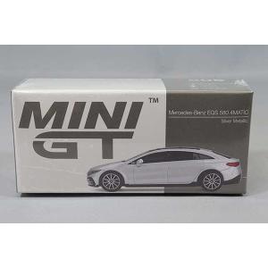 ミニカー/完成品 TSM ミニGT 1/64 メルセデスベンツ EQS 580 4MATIC シルバ...