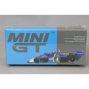 MINI（ミニ） MINI GT 1/64 ティレル P34 No.4 スウェーデンGP 2位入賞