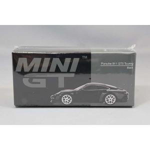 TSM ミニGT 1/64 ポルシェ 911 992 GT3 ツーリング ブラック 左ハンドル