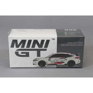 TSM ミニGT 1/64 ホンダ シビック タイプR 2023 #3 ペースカー ブルー