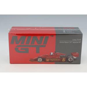 TSM ミニGT 1/64 ロータス 78 F1 1977 日本グランプリ #3 G.ニルソン