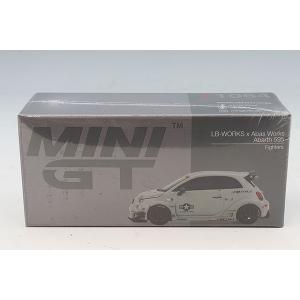 TSM ミニGT 1/64 アバルト 595 LB-WORKS x Abas Works Fight...