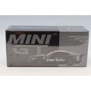 TSM ミニGT 1/64 シェルビー GT500 ドラゴンスネーク コンセプト ブラック/ゴールド...