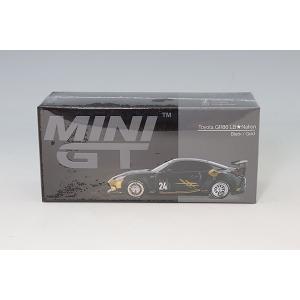 TSM ミニGT 1/64 トヨタ GR86 LB-Nation ブラック/ゴールド 右ハンドル