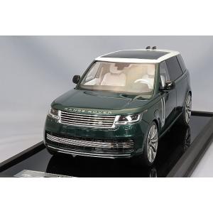 モーターヘリックス LCD製 1/18 ランドローバー レンジローバー ブリティッシュレーシンググリ...