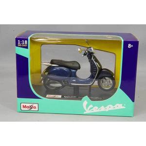 ミニカー/完成品 マイスト 1/18 ベスパ グランツーリスモ 2003 ブルー｜kidbox