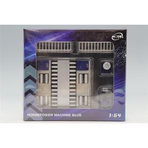 MODEL MODEL 1/64 ホースパワーマシン (馬力測定器) ブルー