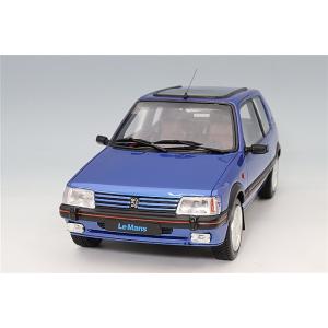 オットー 1/18 プジョー 205 1.9 GTI ル・マン 1991 ブルー