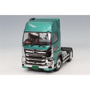 プラッツ/ケンクラフト 1/50 日野 プロフィア SH 4x2 ハイルーフ ターコイズメタリック ...