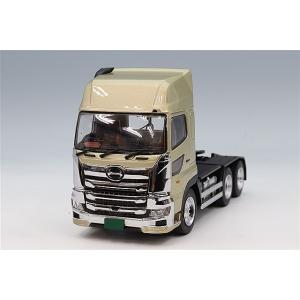 プラッツ/ケンクラフト 1/50 日野 プロフィア SS 6x4 ハイルーフ シャンパンゴールド 現...