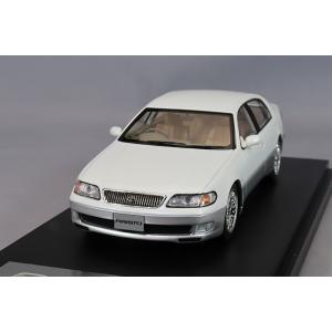MARK43 1/43 トヨタ アリスト 3.0V (JZS147) ホワイトパールマイカ