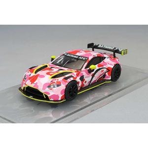 ミニカー/完成品 POPRACE 1/64 BAPE X アストンマーチン GT3 ピンク｜kidbox