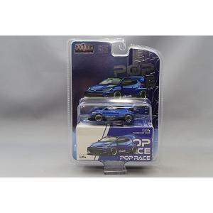 POP RACE x Enigma 1/64 パンデム GR-ヤリス メタリックブルー