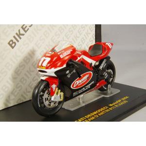 ミニカー/完成品 イクソ 1/24 ドゥカティ デスモディチ モトGP 2004 チームダンティーン #11R.チャウス｜kidbox