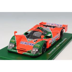 【モデルガレージ ロム特注】 スパーク 1/43 マツダ MX-R01 ルマン 1992 ローウイン...