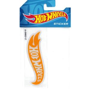 大伸工業 ホットウィール ロゴ ステッカー (オレンジ)