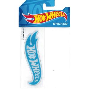 大伸工業 ホットウィール ロゴ ステッカー (ブルー)