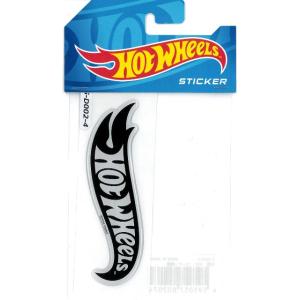 大伸工業 ホットウィール ロゴ ステッカー (ブラック)