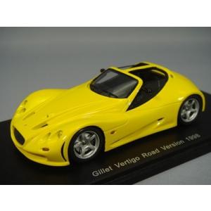 ミニカー/完成品 スパーク 1/43 ギレ ベルティゴ ロードVer. 1998 イエロー｜kidbox