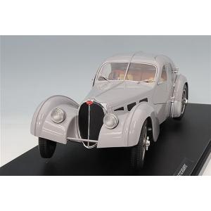 ソリド 1/18 ブガッティ アトランティック タイプ 57SC 1937 マットシルバー