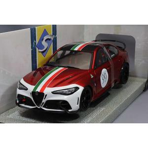 ソリド 1/18 アルファロメオ ジュリア GTAm ムジェロ 1969 リバリィ 2022 レッド...