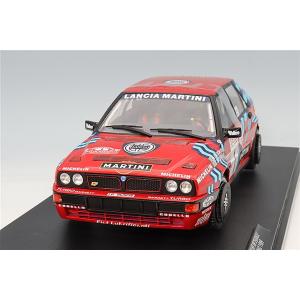 ソリド 1/18 ランチア デルタ HF インテグラーレ 1989 サンレモ ラリー ウィナー #1 M.ビアジオン/T.シビエロ