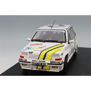 ソリド 1/18 ルノー 5 GT ターボ Mk.2 1989 モンテカルロ ラリー #19 A.オ...