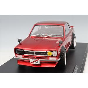 ソリド 1/18 日産 スカイライン (C10) ハコスカ ソリドワークス 1970 レッド