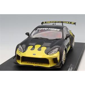 ソリド 1/18 トヨタ GR86 リバティウォーク ボディキット 2024 ブラック/ゴールド