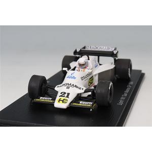 スパーク 1/43 スピリット 101 1984 F1 サンマリノGP #21 M.バルディ
