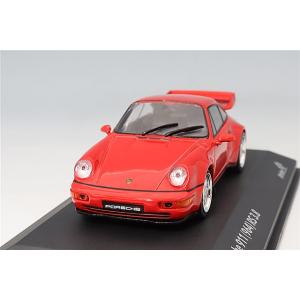 ソリド 1/43 ポルシェ 911 (964) RS 3.8 1994 レッド