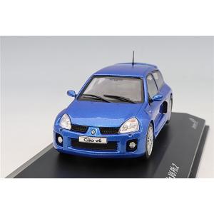 ソリド 1/43 ルノー クリオ V6 フェーズ2 2003 ブルー
