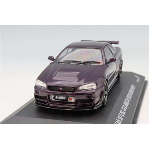 ソリド 1/43 日産 スカイライン GT-R (R34) Z-tune 1999 パープル
