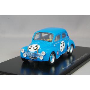 ミニカー/完成品 スパーク 1/43 ルノー 4CV 1063 1952 ルマン24H #53 Y.Lesur / A.Briat