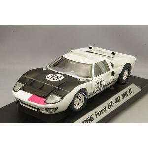 ミニカー 1/18 SHELBY COLLECTIBLES 1966 フォード GT40 MK2 ＃98 白色
