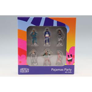 アメリカンジオラマ 1/64 フィギュア パジャマパーティー 6個セット