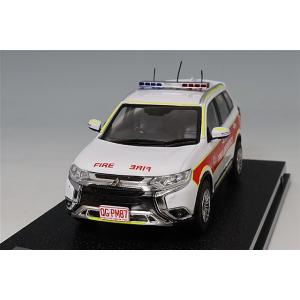 サンスター 1/43 三菱 アウトランダー 2019 クイーンズランド 消防救急サービス