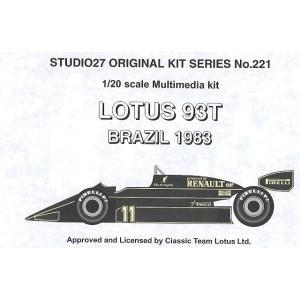 STUDIO27 レジンキット 1/20 ロータス 91 1982 F1 アメリカGP : キッド