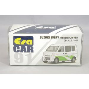 ミニカー/完成品 Era CAR 1/64 スズキ エブリイ 香港 空港 ミニバン