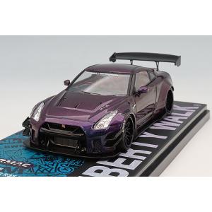 Tarmac 1/43 LB-WORKS 日産 GT-R R35 タイプ2 ミッドナイトパープル