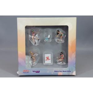 ターマックワークスxアメリカンジオラマ 1/64 フィギア ビキニ カー